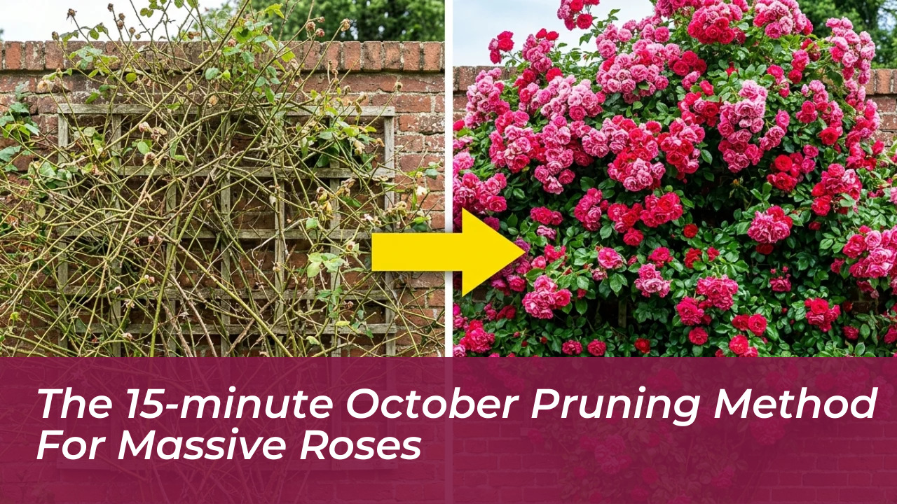 the 15 minute october pruning method for massive roses rD2a
