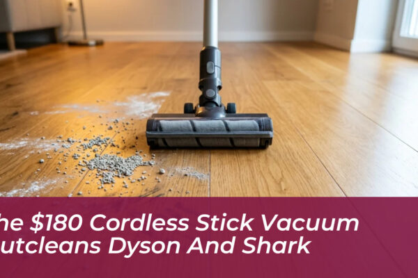 the 180 cordless stick vacuum outcleans dyson and shark V5as