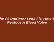 the 5 radiator leak fix how to replace a bleed valve zphw