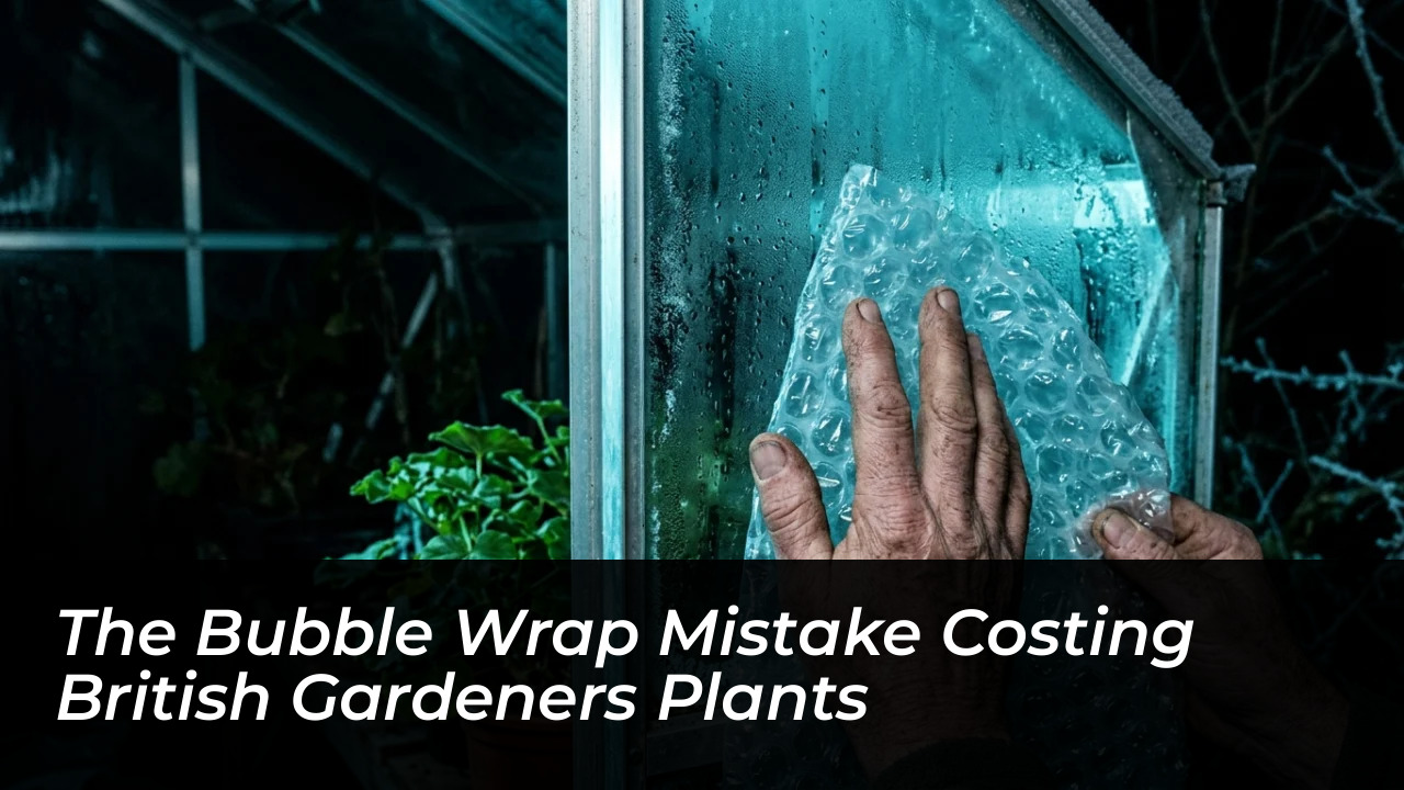 the bubble wrap mistake costing british gardeners plants TtK1