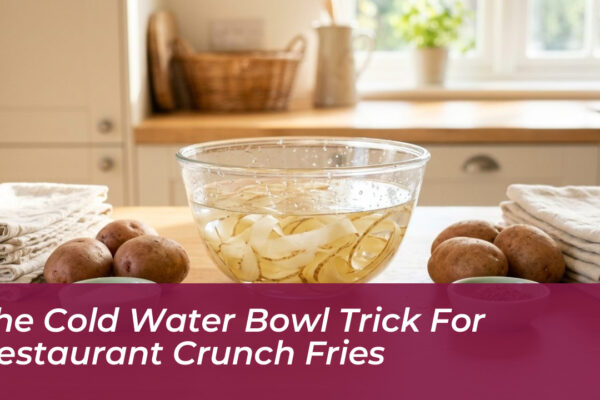 the cold water bowl trick for restaurant crunch fries 7fVX