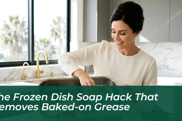 the frozen dish soap hack that removes baked on grease 2uGV