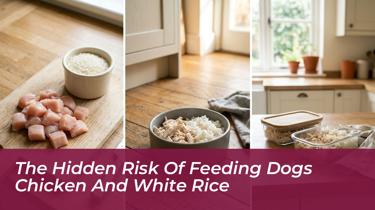 the hidden risk of feeding dogs chicken and white rice Tnis