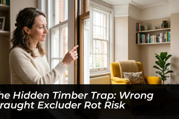 the hidden timber trap wrong draught excluder rot risk N3cn