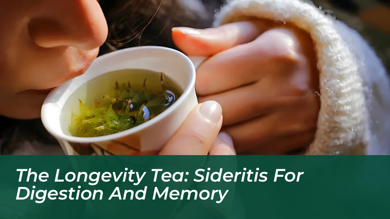 the longevity tea sideritis for digestion and memory BRSw