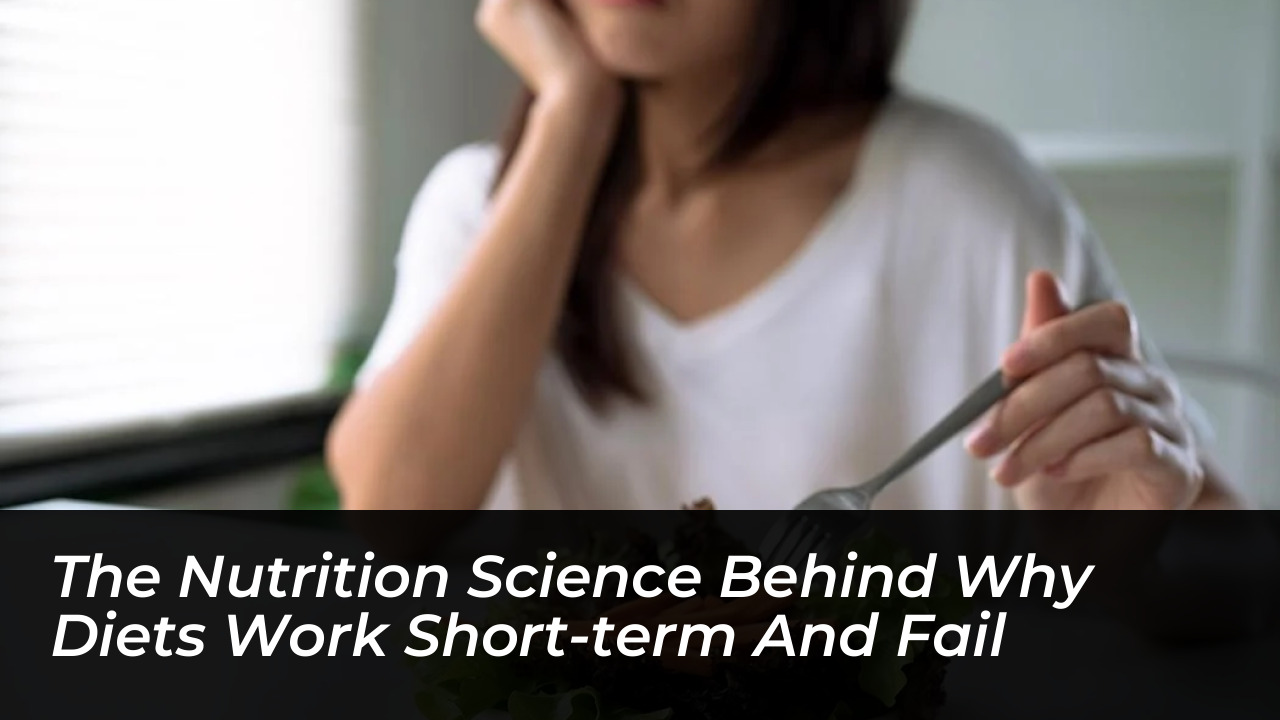 the nutrition science behind why diets work short term and fail UIsG