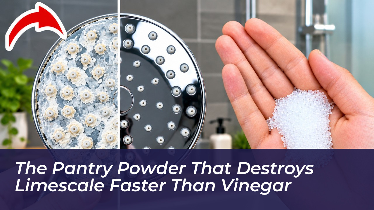 the pantry powder that destroys limescale faster than vinegar L7Aq
