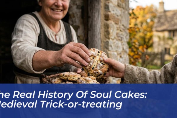 the real history of soul cakes medieval trick or treating N69C