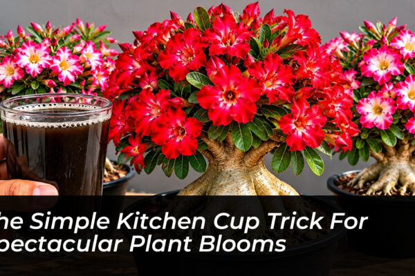 the simple kitchen cup trick for spectacular plant blooms 5zTw