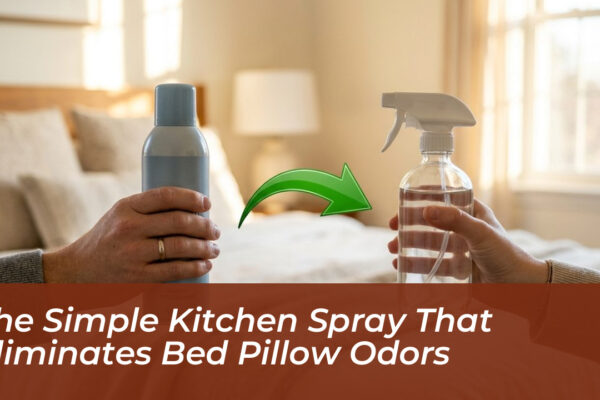 the simple kitchen spray that eliminates bed pillow odors JyAC