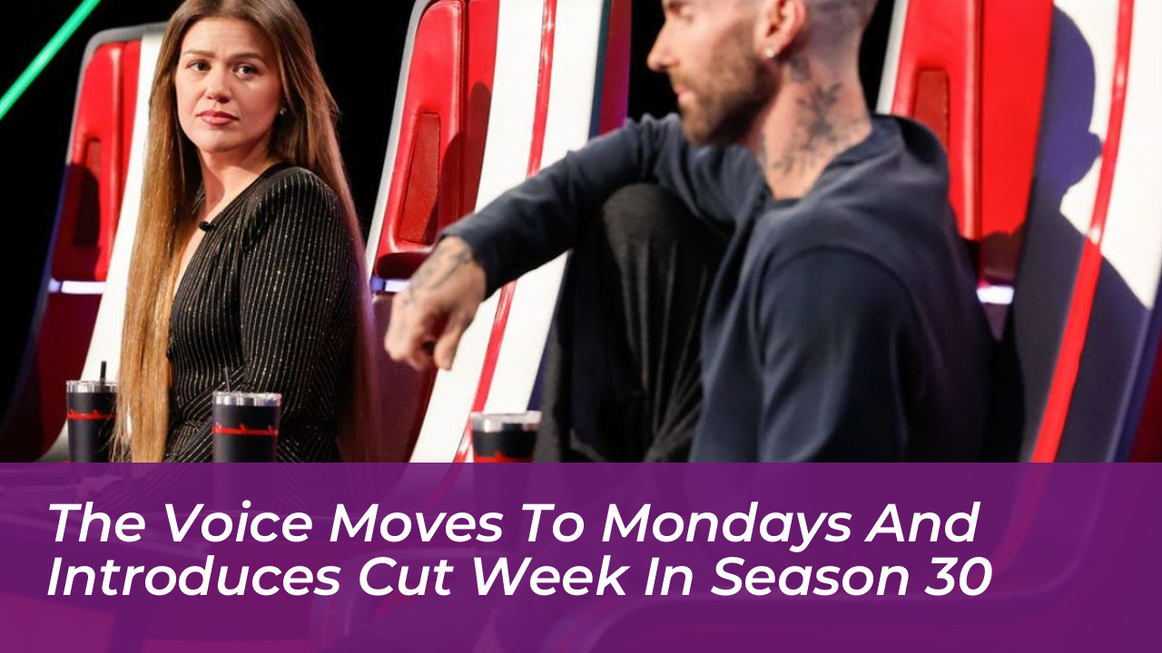 the voice moves to mondays and introduces cut week in season 30 g9C1