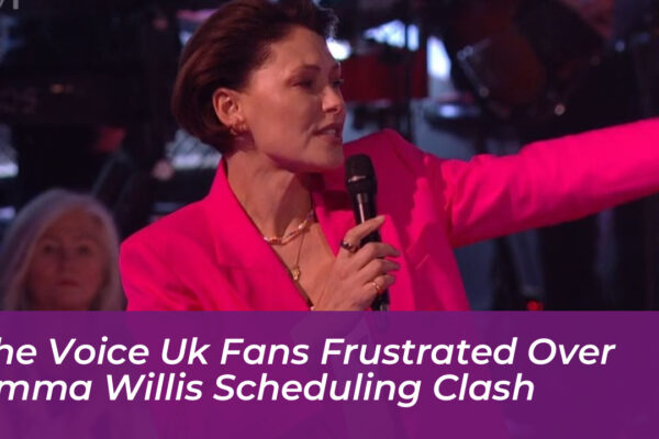 the voice uk fans frustrated over emma willis scheduling clash zcGx