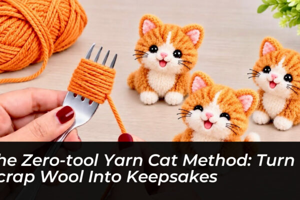 the zero tool yarn cat method turn scrap wool into keepsakes NJKV
