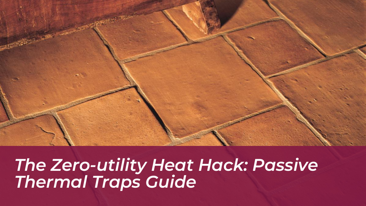 the zero utility heat hack passive thermal traps guide m287