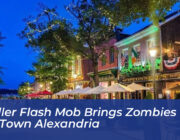 thriller flash mob brings zombies to old town alexandria RgLO
