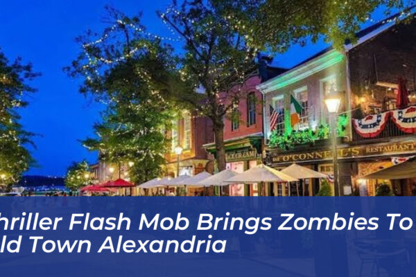 thriller flash mob brings zombies to old town alexandria RgLO