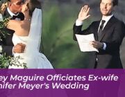 tobey maguire officiates ex wife jennifer meyers wedding UxlG