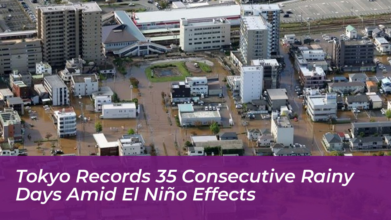 tokyo records 35 consecutive rainy days amid el nino effects