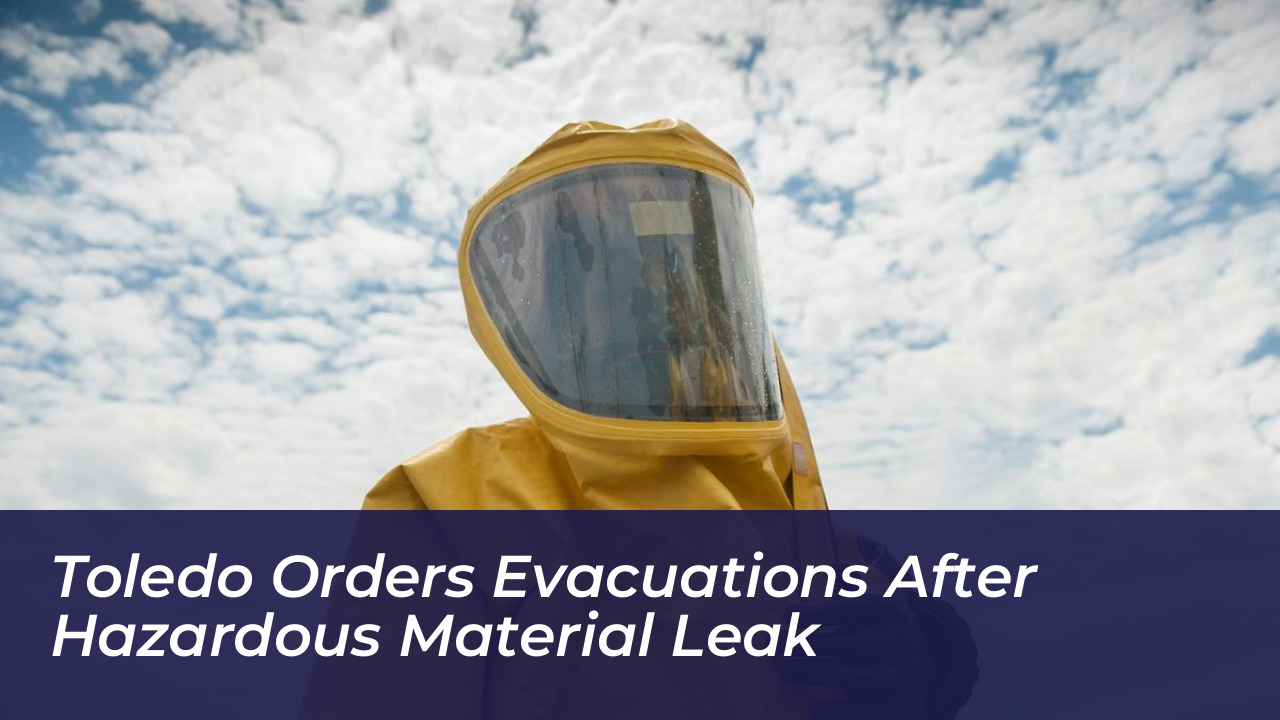 toledo orders evacuations after hazardous material leak FTLv