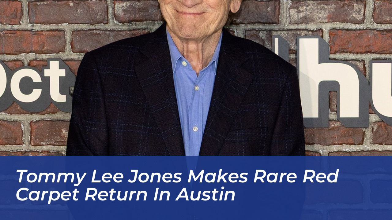 tommy lee jones makes rare red carpet return in austin P1aQ
