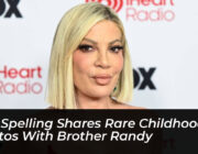 tori spelling shares rare childhood photos with brother randy qSUr