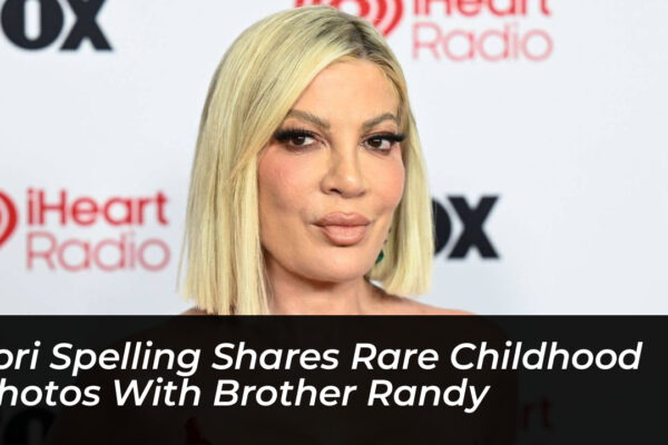 tori spelling shares rare childhood photos with brother randy qSUr
