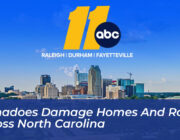 tornadoes damage homes and roads across north carolina 9ByO