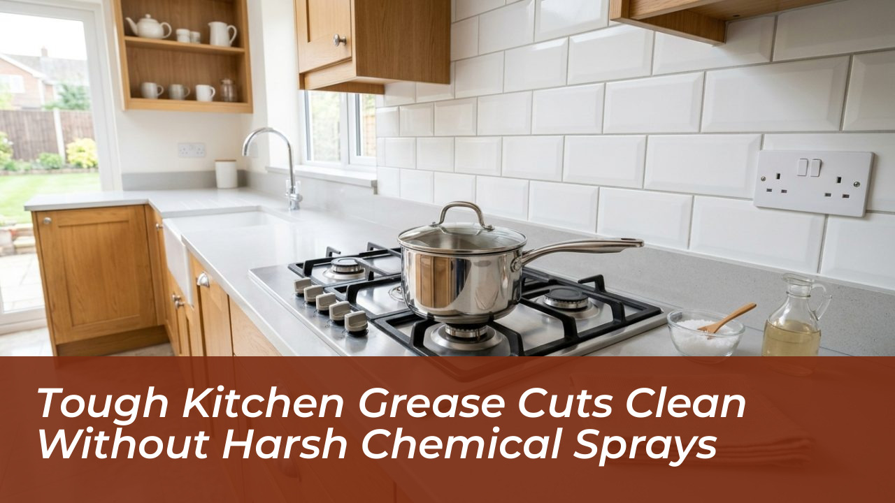 tough kitchen grease cuts clean without harsh chemical sprays aZUF