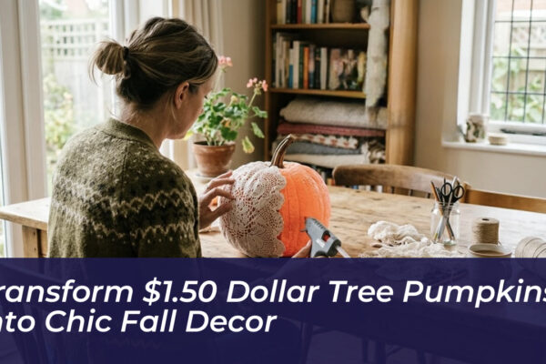 transform 1 50 dollar tree pumpkins into chic fall decor aOJK