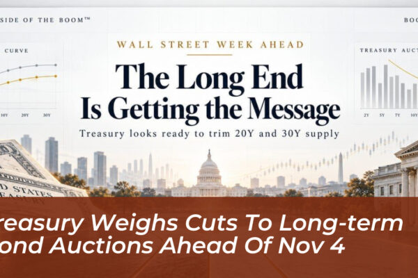 treasury weighs cuts to long term bond auctions ahead of nov 4 PGnu