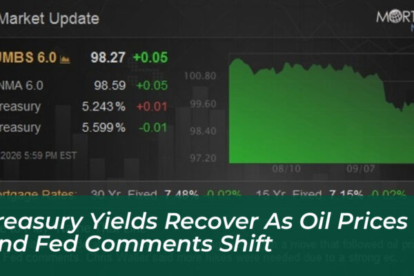 treasury yields recover as oil prices and fed comments shift dAyP