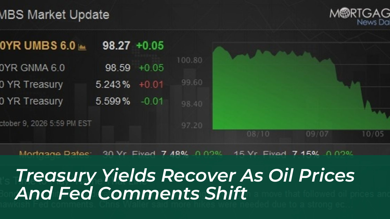 treasury yields recover as oil prices and fed comments shift dAyP