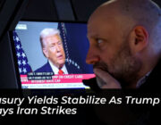 treasury yields stabilize as trump delays iran strikes Shyv