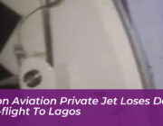 triton aviation private jet loses door mid flight to lagos lk3Z