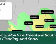 tropical moisture threatens southwest with flooding and snow YkmM