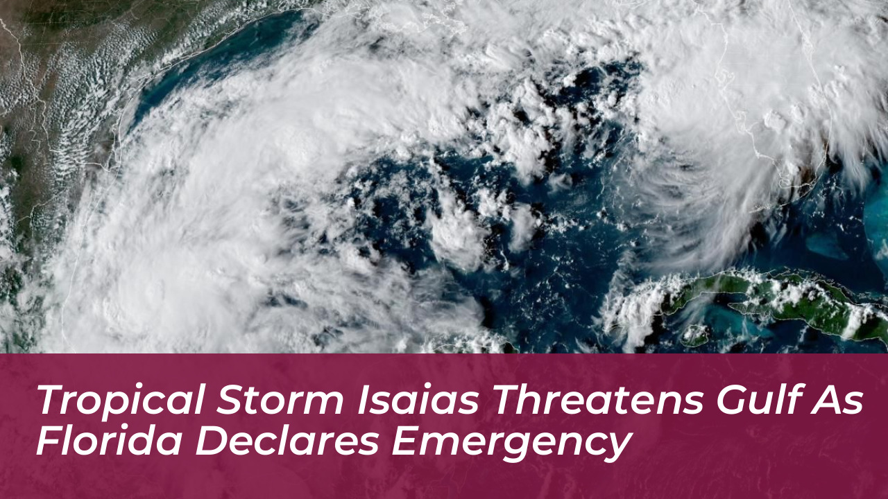 tropical storm isaias threatens gulf as florida declares emergency kiTo