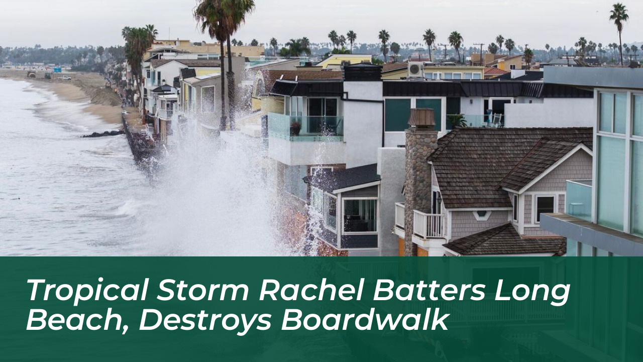 tropical storm rachel batters long beach destroys boardwalk zjdn