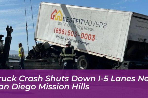 truck crash shuts down i 5 lanes near san diego mission hills 0gOX