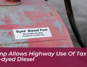 trump allows highway use of tax free red dyed diesel Sq5M