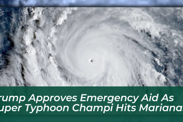 trump approves emergency aid as super typhoon champi hits marianas Wa8W