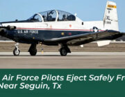 two air force pilots eject safely from jet near seguin tx dd4t