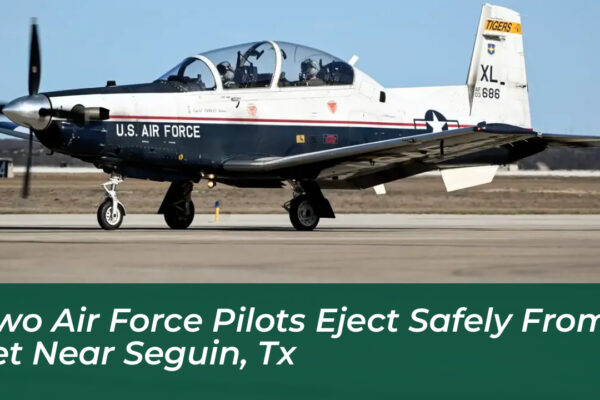 two air force pilots eject safely from jet near seguin tx dd4t