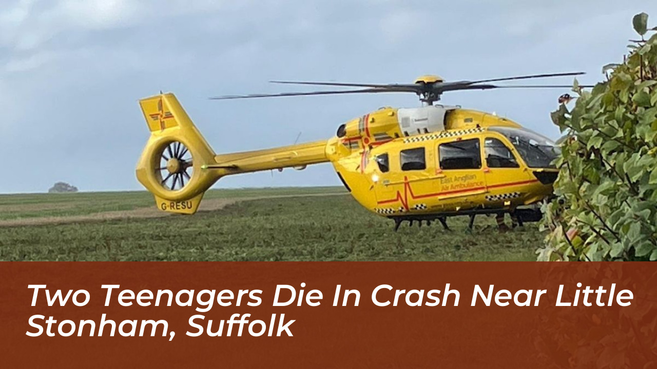 two teenagers die in crash near little stonham suffolk PHbY