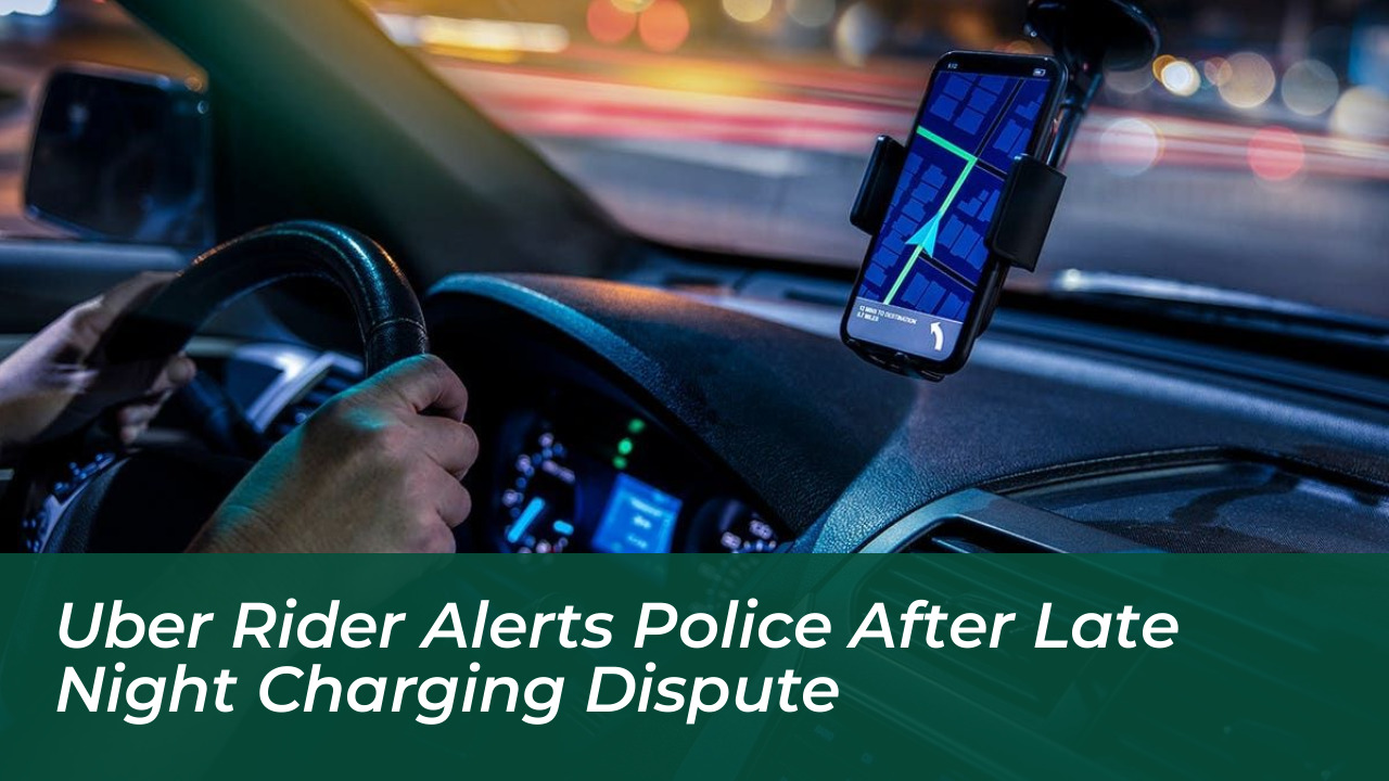 uber rider alerts police after late night charging dispute