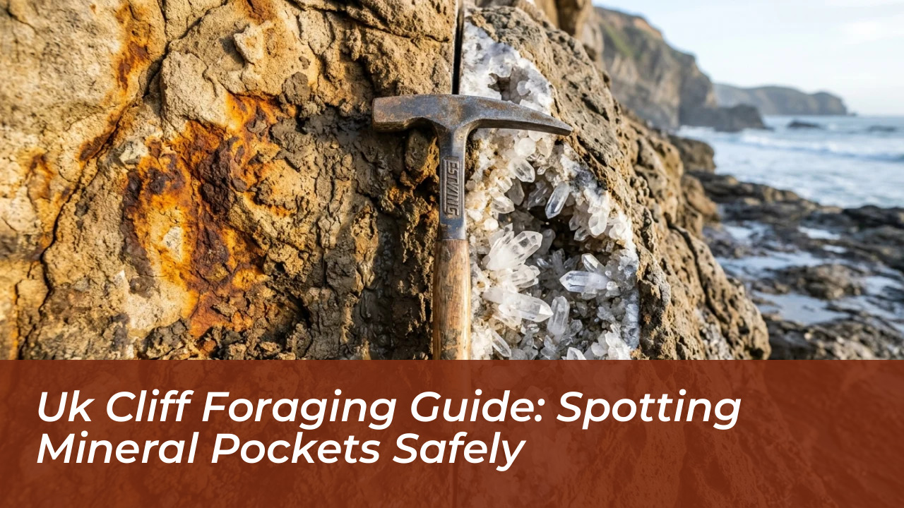 uk cliff foraging guide spotting mineral pockets safely KR8b