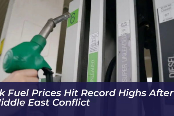 uk fuel prices hit record highs after middle east conflict F78Q