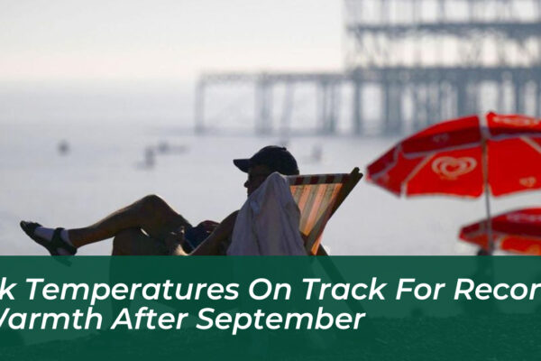 uk temperatures on track for record warmth after september fH51