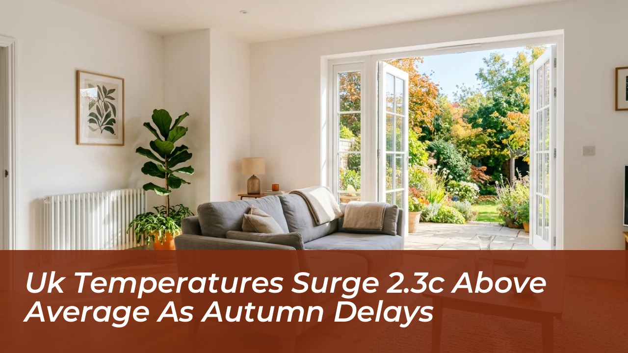 uk temperatures surge 2 3c above average as autumn delays hUPk