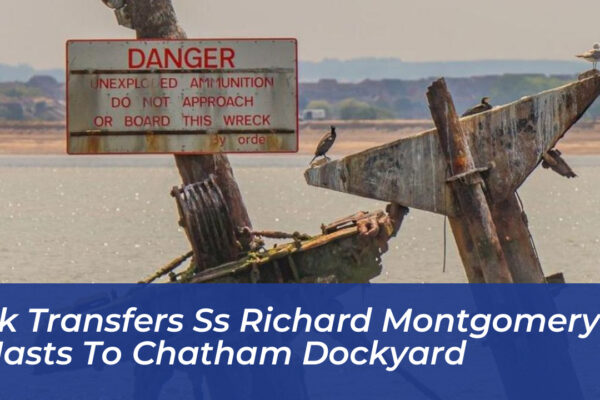 uk transfers ss richard montgomery masts to chatham dockyard nt6j