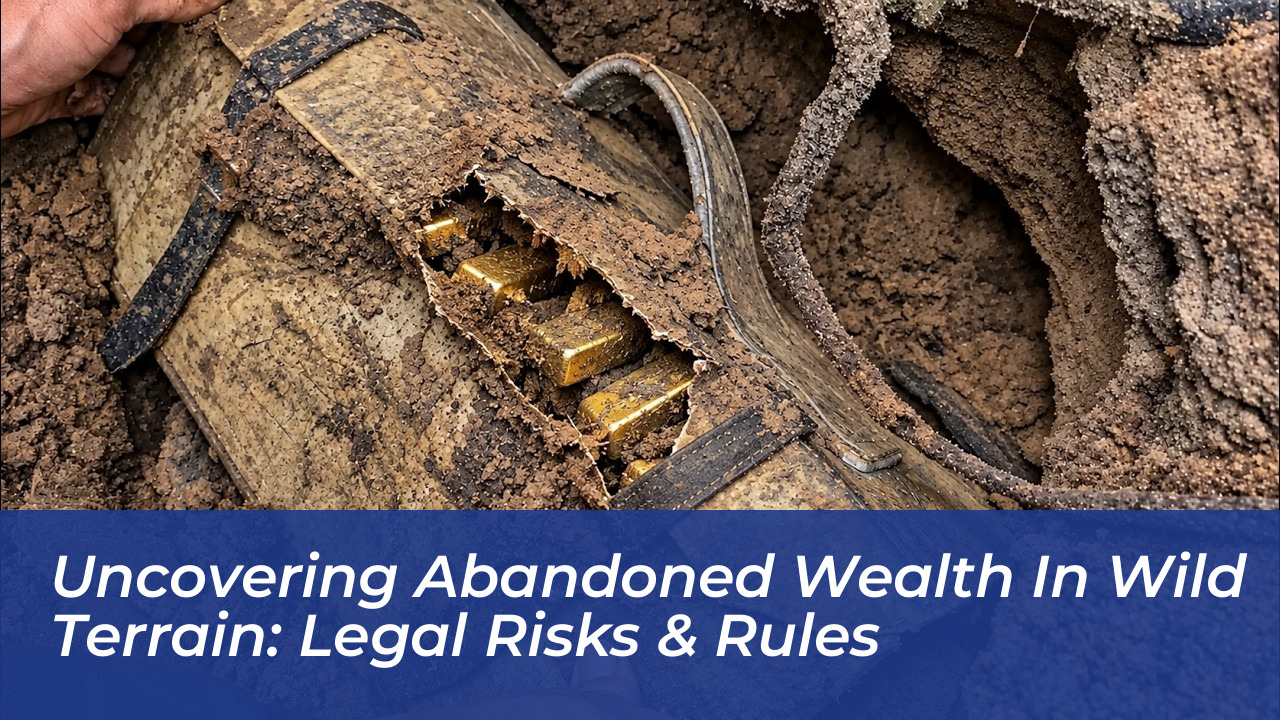 uncovering abandoned wealth in wild terrain legal risks rules JXgj